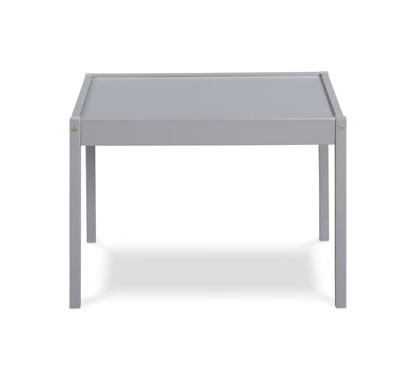 English Elm Della Solid Wood Kids Table and Chair Set for Playroom Crafts Farmhouse Style Gray B022P174729