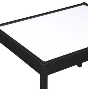 English Elm Gibson Dry Erase Activity Table and Chair Set for Kids Creative Play Black B022P174727