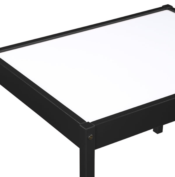 English Elm Gibson Dry Erase Activity Table and Chair Set for Kids Creative Play Black B022P174727