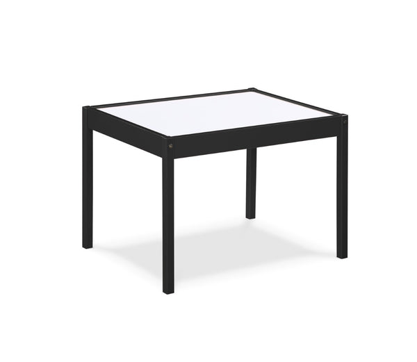 English Elm Gibson Dry Erase Activity Table and Chair Set for Kids Creative Play Black B022P174727