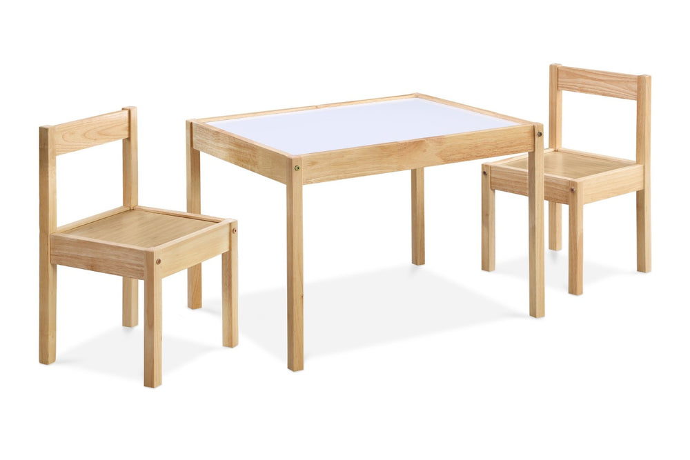 English Elm Gibson Dry Erase Solid Wood Kids Table and Chair Set for Playroom Creative Fun B022P174726