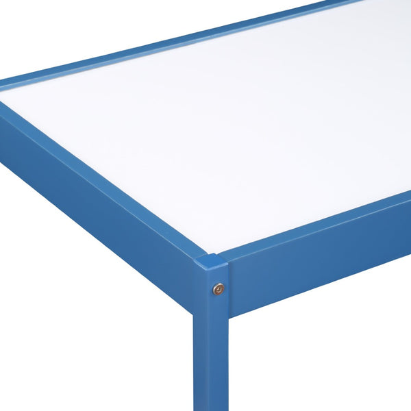 English Elm Gibson Dry Erase Activity Table and Chair Set for Kids Creative Play Navy B022P174724