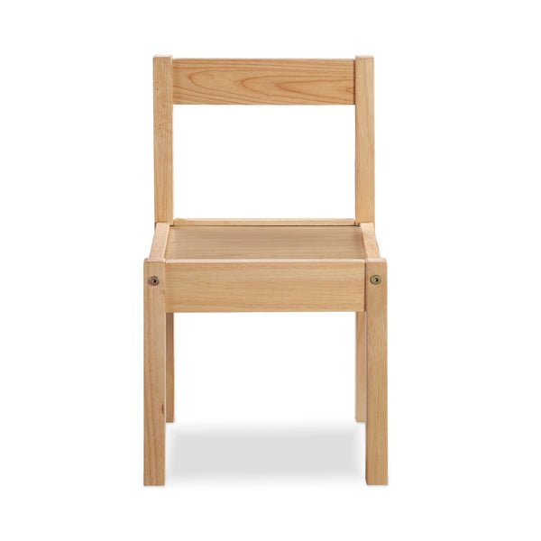 English Elm Della Solid Wood Kids Table and Chair Set for Playroom Crafts Farmhouse Style Natural B022P174730