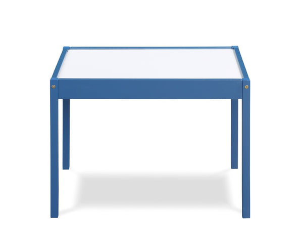 English Elm Gibson Dry Erase Activity Table and Chair Set for Kids Creative Play Navy B022P174724