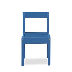 English Elm Gibson Dry Erase Activity Table and Chair Set for Kids Creative Play Navy B022P174724