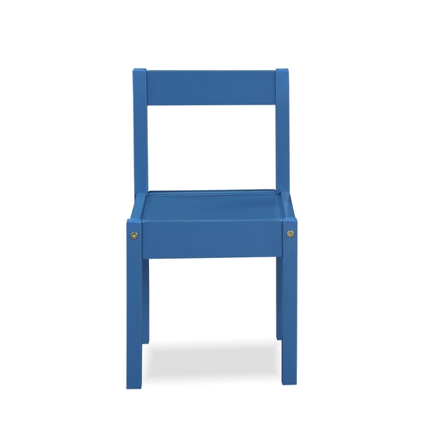 English Elm Gibson Dry Erase Activity Table and Chair Set for Kids Creative Play Navy B022P174724
