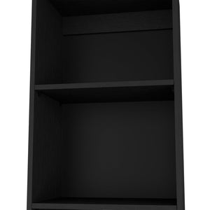 English Elm Wenge 5-Shelf Slim Bookcase – Stylish Vertical Storage Solution For Small Spaces, Easy Assembly Included B062P175813-GIGA