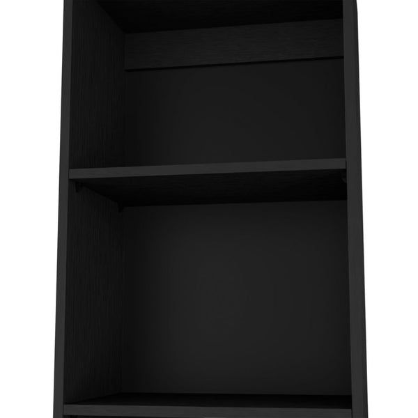 English Elm Wenge 5-Shelf Slim Bookcase – Stylish Vertical Storage Solution For Small Spaces, Easy Assembly Included B062P175813-GIGA