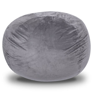 English Elm Minky Velvet Bean Bag Chair - 5Ft Stylish Lounge Seat For Kids & Adults, Washable Cover, Comfy & Durable B181P178161