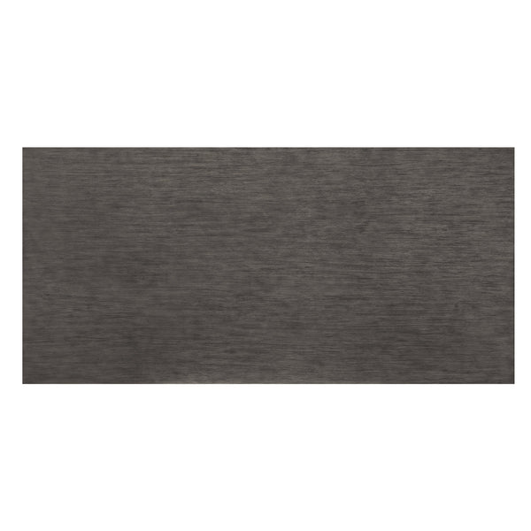 English Elm Modern Gray Counter Height Table with Built-In Shelves, Wire-Brushed Acacia Veneer, 60" x36.5" Durable Design B011P178537