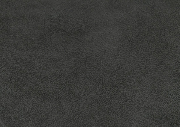 English Elm Classic Transitional Gray Accent Chair Top-Grain Leather Nailhead Trim Solid Wood Frame 31.5"x35" B011P178523