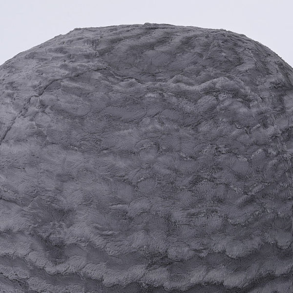 English Elm Faux Fur Bean Bag Chair - Cozy 4Ft Lounger For Kids & Adults, Easy-Clean Cover, Plush Comfort! B181P178985