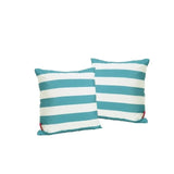 Christopher Knight Home® - Noble House - - Coronado Stripe Square Pillow - Set Of 2