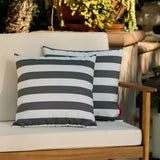 Christopher Knight Home® - Noble House - - Coronado Stripe Square Pillow - Set Of 2