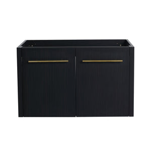 English Elm 30 30 Inch Wall-mounted Bathroom Vanity Cabinet Only – Eco Plywood, Scratch & Water-Resistant Melamine, Soft-Close Doors, Modern Design, BVB09130BCT W999P174659