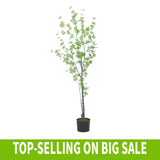 Christopher Knight Home® - Noble House - Bowrun 4' X 2.5' Artificial Enkianthus Tree, Green