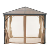 Christopher Knight Home® - Noble House - - Aruba Aluminum 10 X 10 Ft. Gazebo