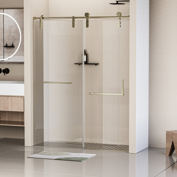 English Elm Shower Door Hardware Aluminum Alloy Rust Resistant Modern Frameless Bathroom Accent W1920P218042