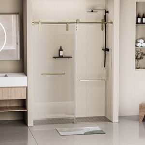 English Elm Shower Door Hardware Aluminum Alloy Rust Resistant Modern Frameless Bathroom Accent W1920P218042