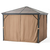 Christopher Knight Home® - Noble House - - Aruba Aluminum 10 X 10 Ft. Gazebo