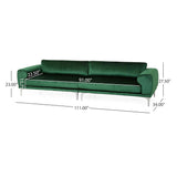 Christopher Knight Home® - Noble House - - Mirod Comfy 4-Seat Sofa With Metal Legs, Modern For Living Room And Study