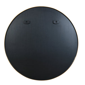 English Elm 42 Inch Round Bathroom Mirror 42" 4mm HD Shatterproof Glass with Anti-Rust Metal Frame and Easy Mounting Gold W2203P304232