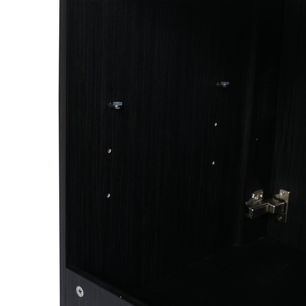 English Elm 36 Inch Freestanding Bathroom Vanity With Resin Sink & Soft-Close Doors – Modern, Durable Design W999S00179