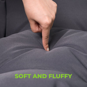 English Elm Outdoor Egg Hanging Chair With Stand – Stylish Wicker Swing For Indoor & Outdoor Relaxation Bliss W2500P167885-GIGA