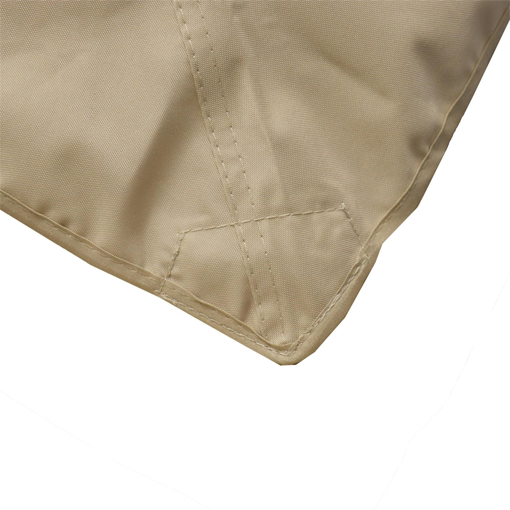 English Elm Replacement Canopy Top 10x12 for Heavy Duty Gazebo with Vent, UV Water-Repellent Polyester Beige W419P169912