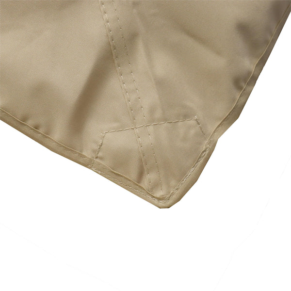 English Elm Replacement Canopy Top 10x12 for Heavy Duty Gazebo with Vent, UV Water-Repellent Polyester Beige W419P169912