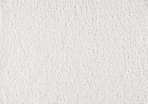 English Elm Mid-Century Curved Channel-Tufted Accent Chair with Textured Chenille Upholstery and Wood Legs, Stylish Living Room Seat White 29.75 L x 26.5 W x 24.5 H B011P182510