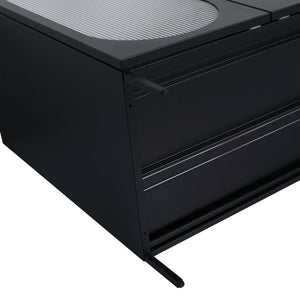 English Elm 30 Inch Freestanding Bathroom Vanity With Durable Ceramic Sink & Customizable Storage Solutions W999S00163