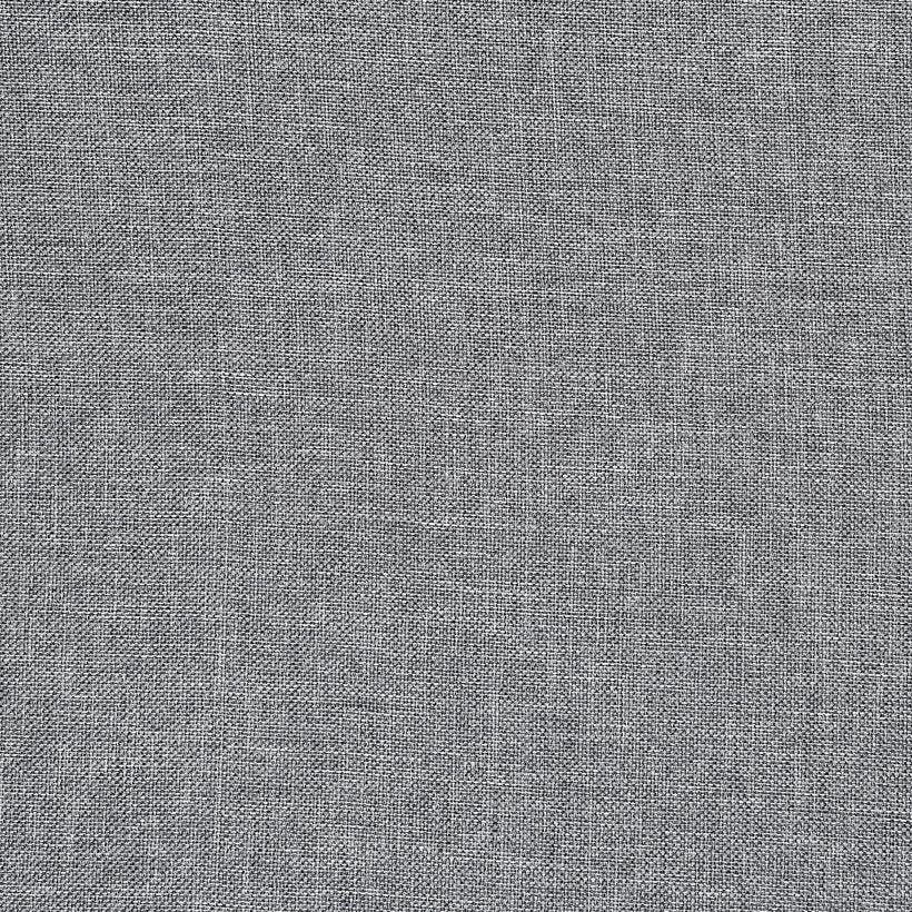 English Elm Grey Parson Chairs (Set of 2) in Grey Linen with Antique White Legs, Nailhead Trim, Sinuous Spring Comfort B062P182772