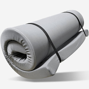 English Elm Memory Foam Camping Mattress - 75"X38"X4" For Ultimate Comfort; Portable, Foldable & Water-Resistant! B181P182831