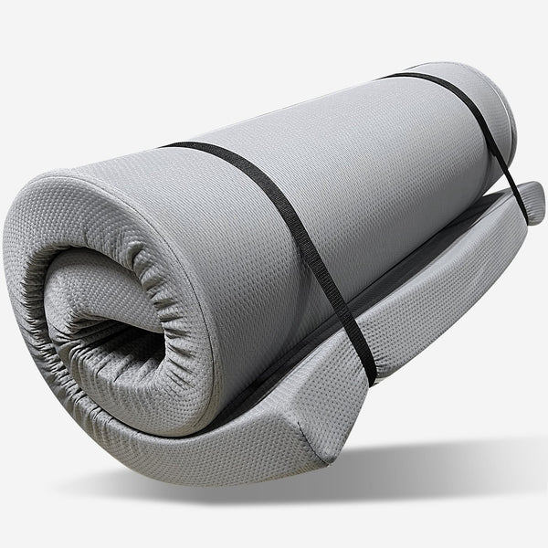 English Elm Memory Foam Camping Mattress - 75"X30"X3" For Ultimate Comfort, Portable, Water-Resistant & Versatile Use B181P182827