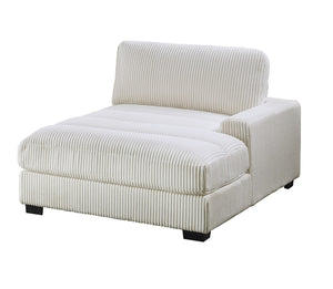 English Elm Beige Modular 6pc Sectional Couch in Soft Corduroy – Configurable LAF/Raf/Armless Pieces, Modern Elegance B011S00887