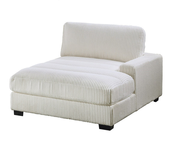 English Elm Beige Modular 6pc Sectional Couch in Soft Corduroy – Configurable LAF/Raf/Armless Pieces, Modern Elegance B011S00887