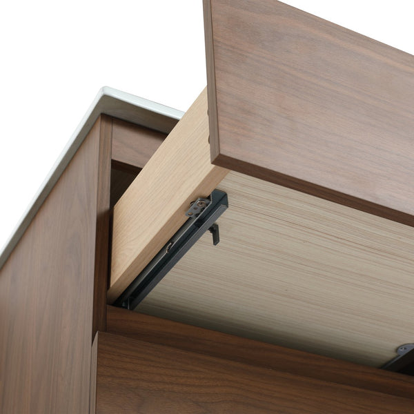 English Elm 36" Wall-Mounted Vanity With Ceramic Sink & 2 Soft-Close Drawers – Modern Space-Saving Design! W999S00166