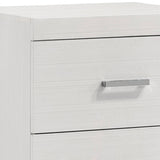 English Elm White 2-Drawer Nightstand