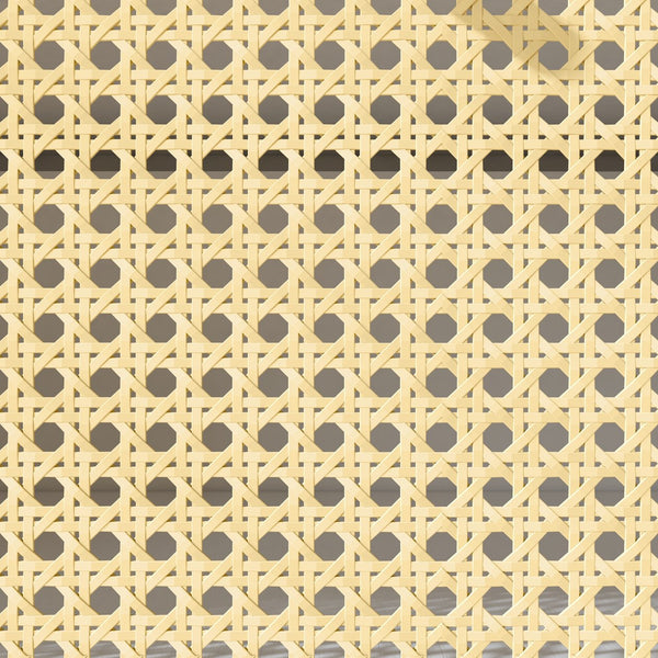 English Elm Storage Cabinet with Rattan Doors and Built-In Outlet, Tall Freestanding Hutch with Spacious Countertop and 4 Drawers W2227P160487