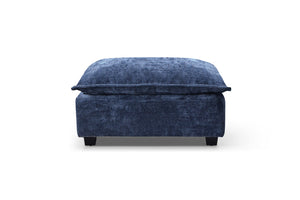 English Elm Modern Sectional Sofa - Versatile L-Shape Linen Couch With Convertible Ottoman For Any Space W1117S00286