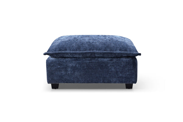 English Elm Modern Sectional Sofa - Versatile L-Shape Linen Couch With Convertible Ottoman For Any Space W1117S00286