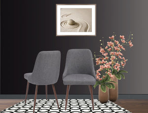 English Elm Upholstery Boucle Armless Dining Chairs Set of 2 with Iron Frame Modern Seating Dark Gray B091P183409