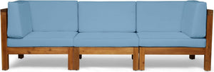 English Elm Oana Low Profile Accent Chair Compact Contemporary Seating for Living Room or Apartment 64497.00_64498.00_64499.00BLU