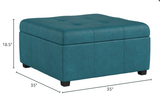 Christopher Knight Home® - Noble House - Carlsbad Fabric Storage Ottoman