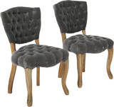 Christopher Knight Home® - Noble House - - Kd Tufted Chair (Wthr)( Set Of 2 )