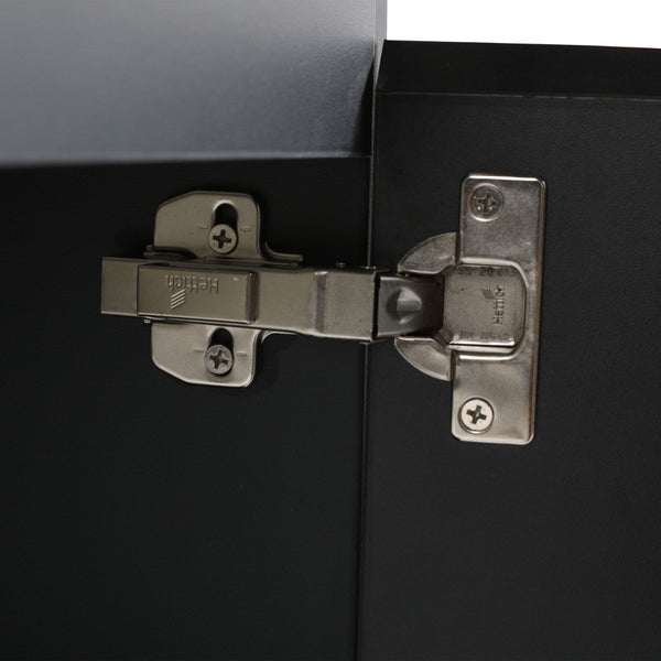 English Elm 24'' Floating Wall-Mounted Bathroom Vanity With Ceramic Sink, Soft-Close Doors & Modern Design P5 W999S00173-GIGA