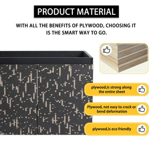 English Elm 24'' Floating Wall-Mounted Bathroom Vanity With Ceramic Sink, Soft-Close Doors & Modern Design P1 W999S00172-GIGA