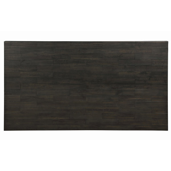 English Elm Distressed Walnut Ladder Back Side Chairs Set of 2 — Rustic Solid Acacia Dining Chairs with Tapered Legs, Timeless Charm B062P182729