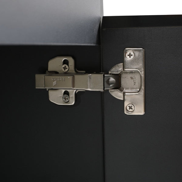 English Elm 24'' Floating Wall-Mounted Bathroom Vanity With Ceramic Sink, Soft-Close Doors & Modern Design P2 W999S00174-GIGA